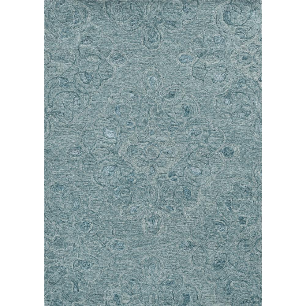 KAS 1257 Serenity 8 Ft. 6 In. X 11 Ft. 6 In. Rectangle Rug in Seafoam